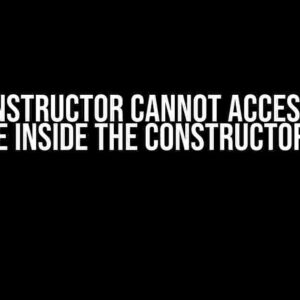 Why Constructor Cannot Access Static Variable Inside the Constructor Block?